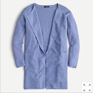 J Crew Juliette sweater blazer, runs large